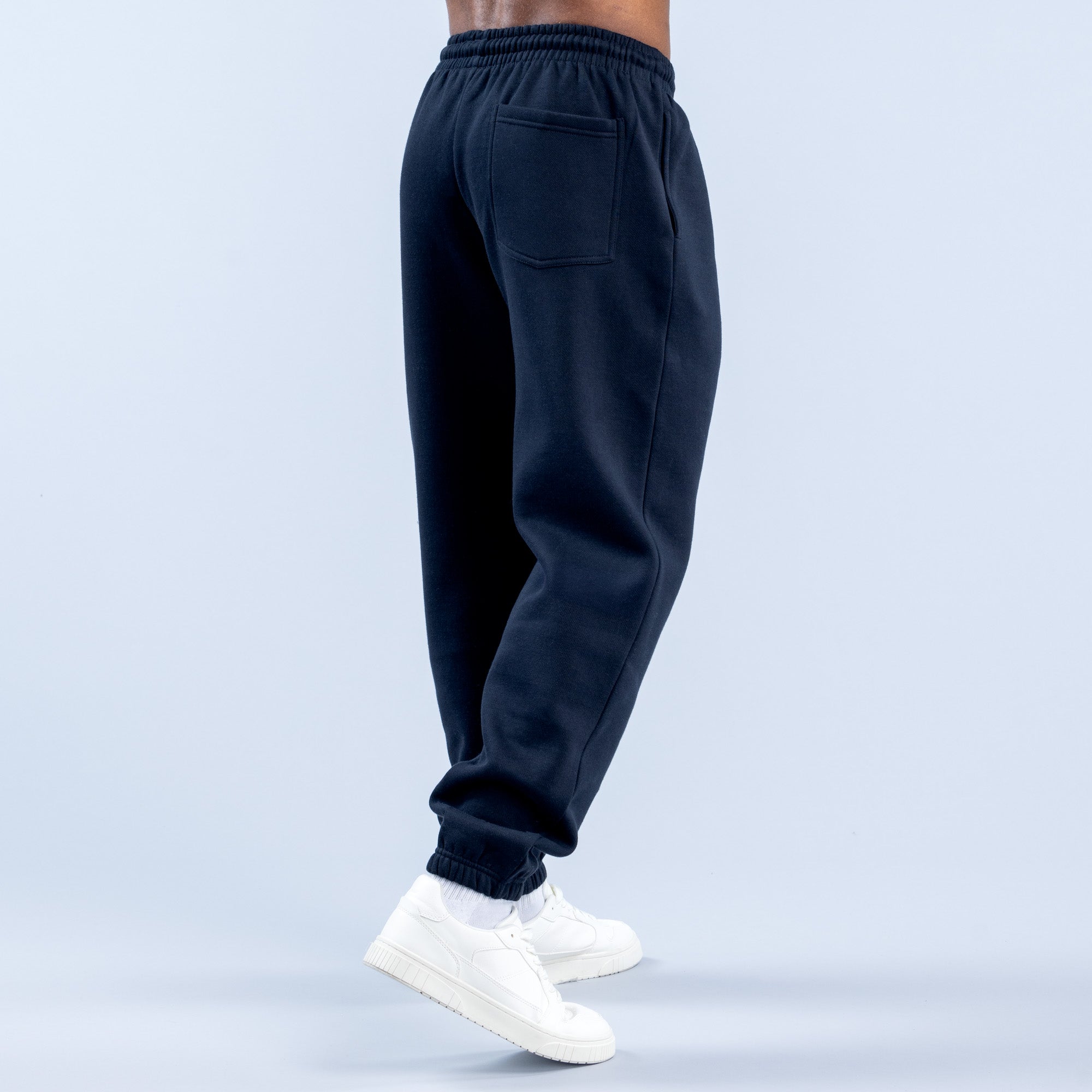 Joggery DFYNE Recharge Graphic Męskie Czarne | 8591-FYKBW