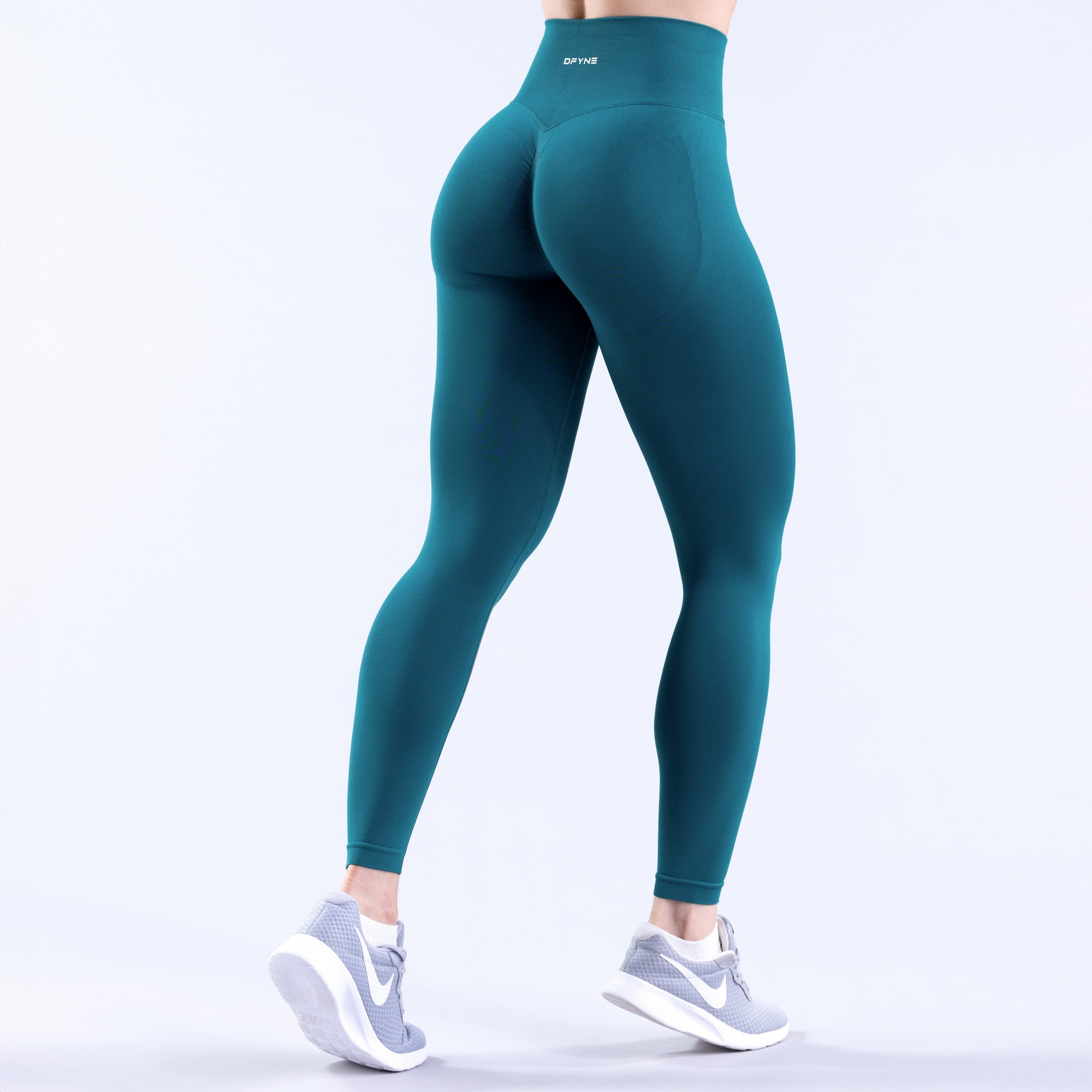 Legginsy DFYNE Dynamic Damskie Zielone | 2750-GRSHV